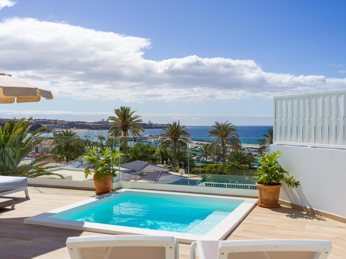 Pasitoblanco Porto Mare 7 Seaview Villa Private Heated Pool Pasito Blanco Exteriör bild