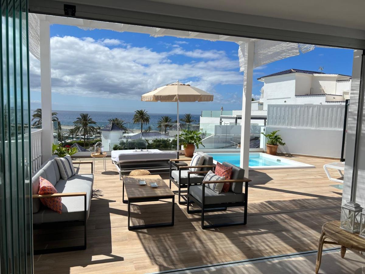 Pasitoblanco Porto Mare 7 Seaview Villa Private Heated Pool Pasito Blanco Exteriör bild
